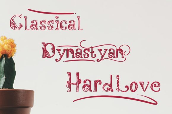 Dynastyan Font - Preview 1