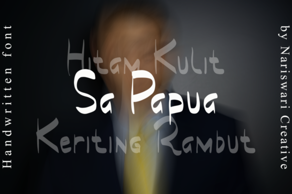 Papua Font PNG with transparent background - Preview 3