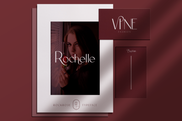 Rockrose Font PNG with transparent background - Preview 4
