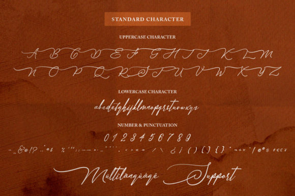 Sandrina Font PNG with transparent background - Preview 6