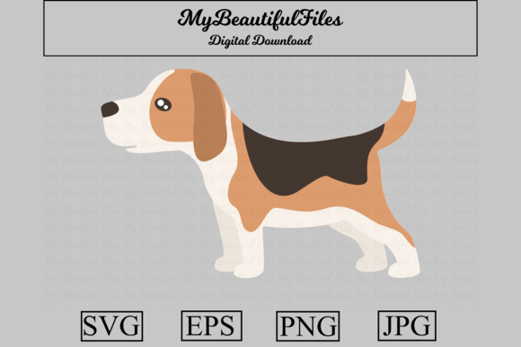 Beagle Clipart Illustration