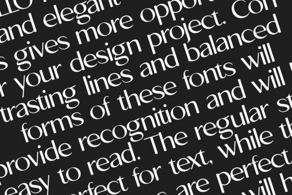 Apollo Font - Preview 3