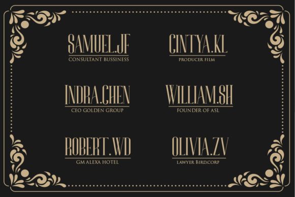 Bonjour Font - Preview 4