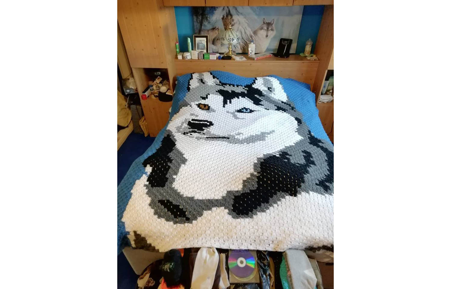 Double Husky Blanket Pattern