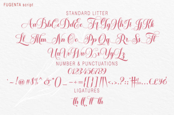 Fugenta Font - Preview 3
