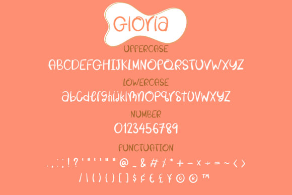 Gloria Font - Preview 2
