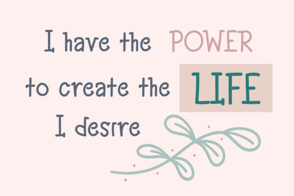 Maggie Font PNG with transparent background - Preview 3