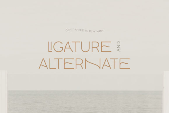 Monocole Font PNG with transparent background - Preview 2