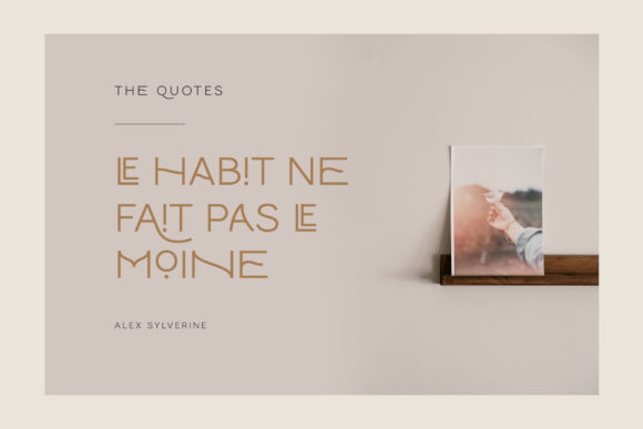 Monocole Font PNG with transparent background - Preview 5