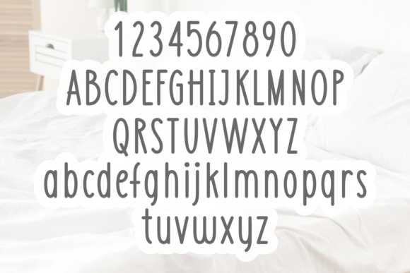 Radhila Font PNG with transparent background - Preview 3