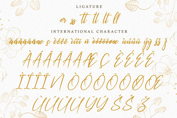 Rossatelly Font PNG with transparent background - Preview 2