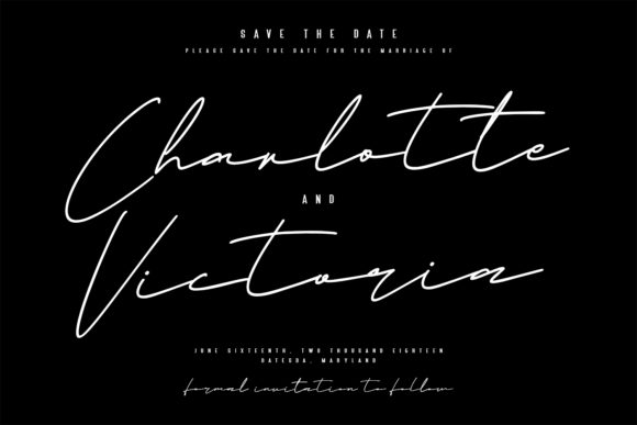 Emma Goulding Font - Preview 1