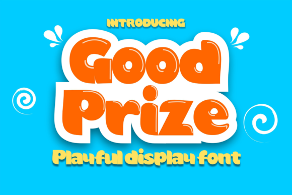 Good Prize Display Font By Cikareotype
