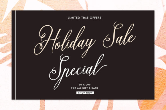 Rossabela Font PNG with transparent background - Preview 4