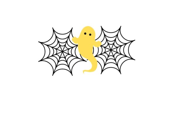 Spider Web Halloween Craft Design Graphic by CREATILORY · Creative Fabrica