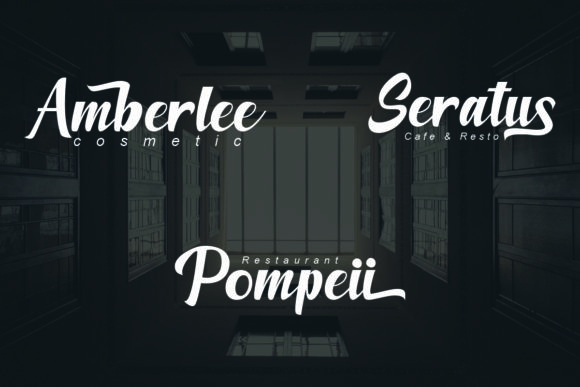 Amberllee Font - Preview 3