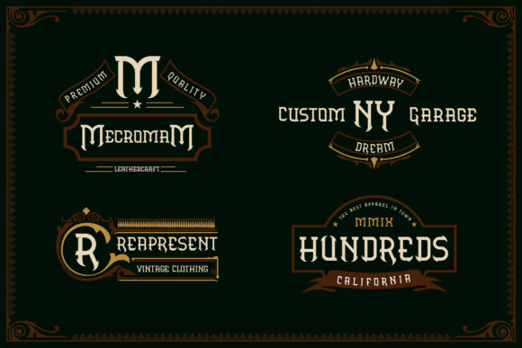 Aronica Font - Preview 1