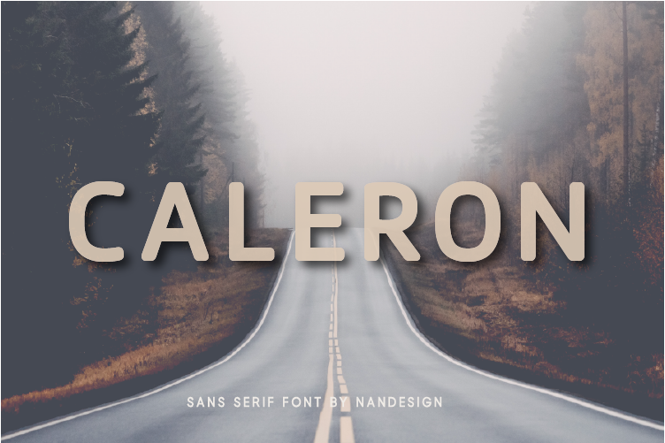 Caleron preview bold display