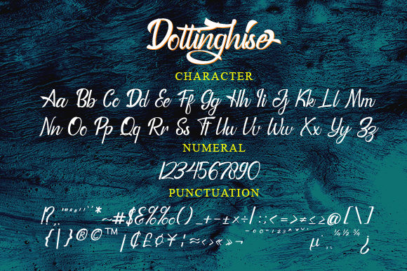 Dottinghise Font - Preview 6
