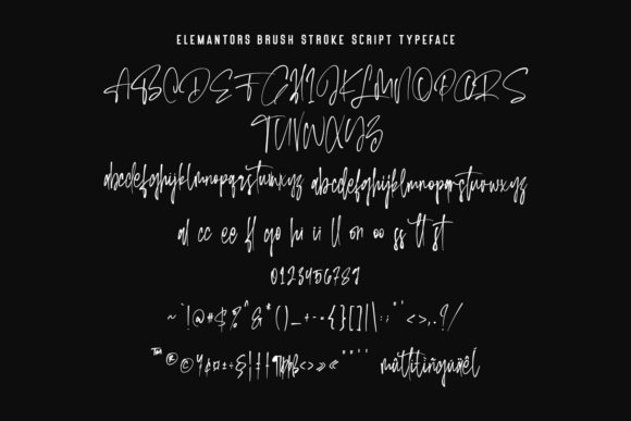 Elemantors Font - Preview 5