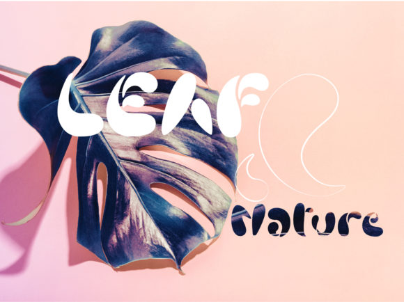 Flower Text Effect Font PNG with transparent background - Preview 4