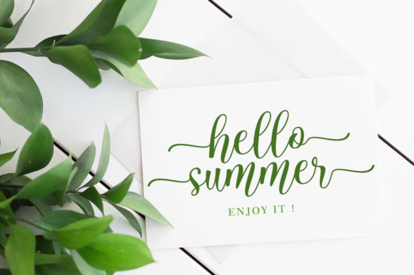 Hastone Brenda Font PNG with transparent background - Preview 2