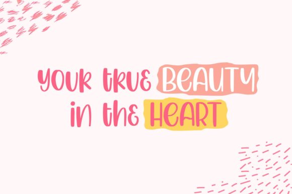 Hello Girly Font - Preview 1