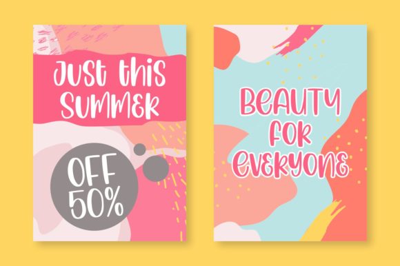 Hello Girly Font - Preview 2