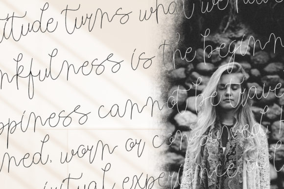 Justhin Font PNG with transparent background - Preview 2