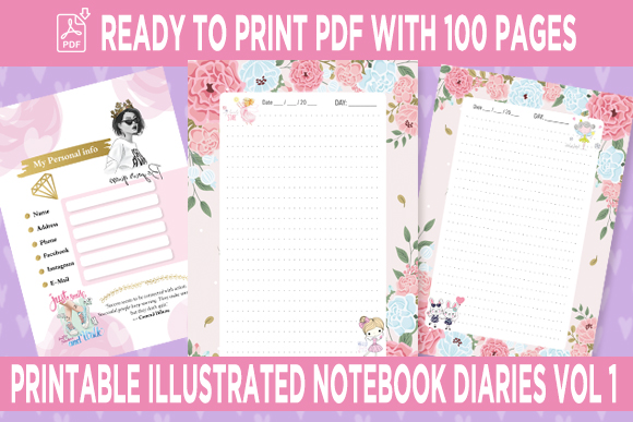 KDP Interior Flourish Dotted Pages Vol.1 Graphic by Queen Dreams Store ...
