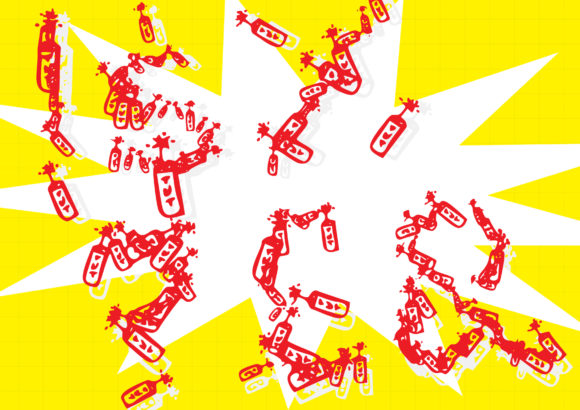 Kaboom Font PNG with transparent background - Preview 2