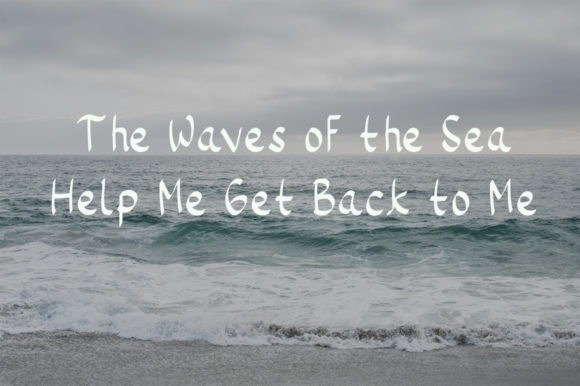 Little Waves Font PNG with transparent background - Preview 2