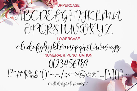 Mondeylla Font font preview - 4