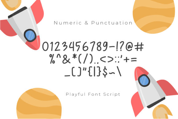 New Rocket Font PNG with transparent background - Preview 2