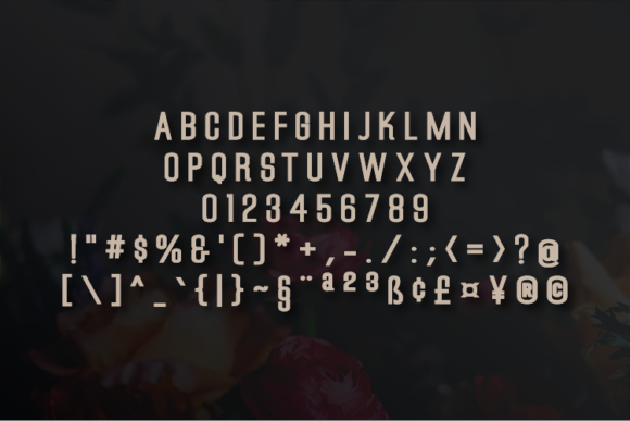 Phroys Font font preview - 1