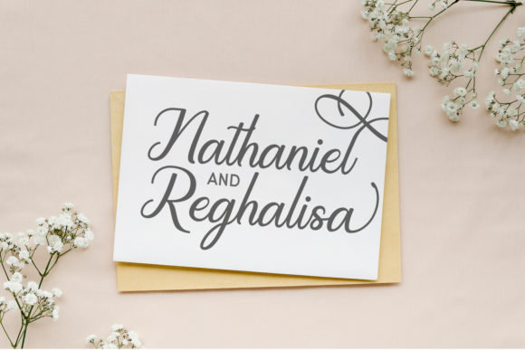 Regalhisa Font PNG with transparent background - Preview 2