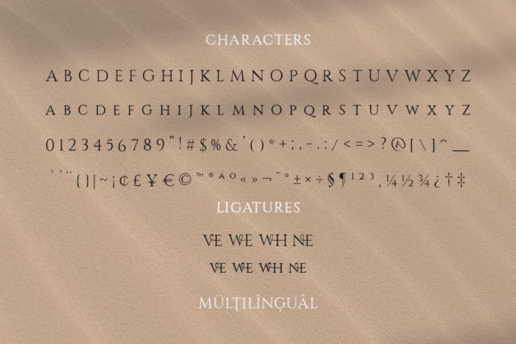 Rosvelit Font PNG with transparent background - Preview 4