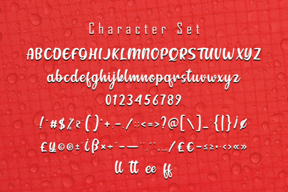 Sellky Font PNG with transparent background - Preview 6