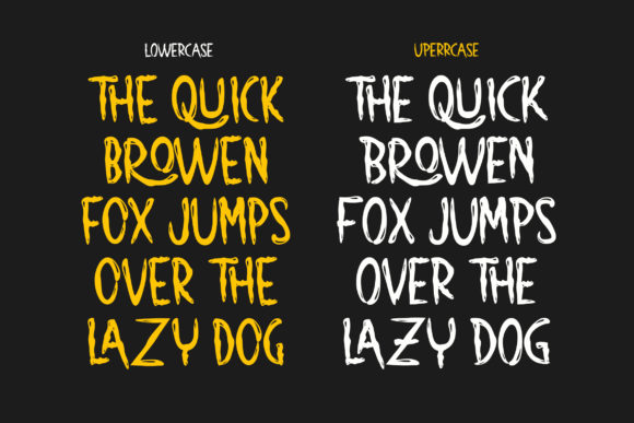 Slamp of Ankor Font PNG with transparent background - Preview 6