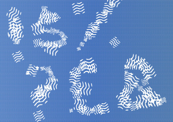 Blue Wave Font - Preview 2