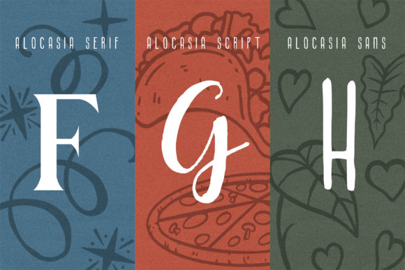 Alocasia Font - Preview 4