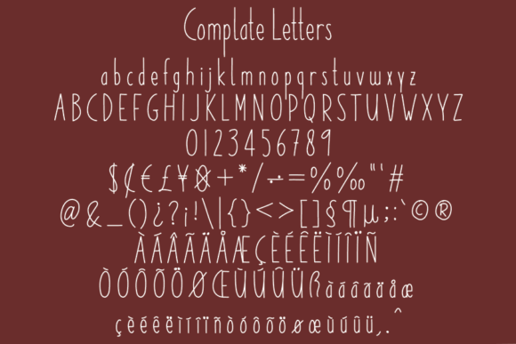 Book Poow Font - Preview 4