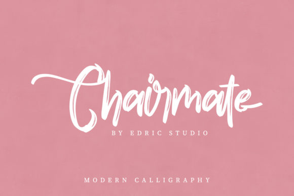 Chairmate Font - Preview 1