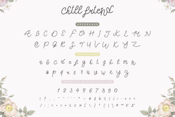Chill Friend Font - Preview 4