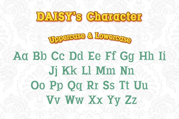 Daisy Font - Preview 1
