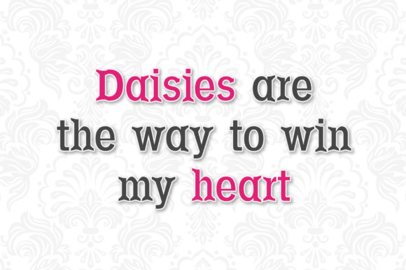 Daisy Font - Preview 4