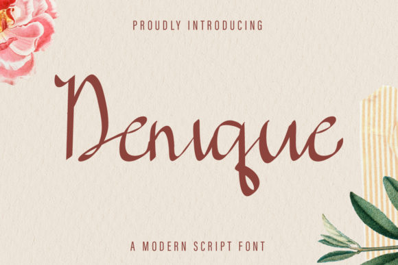 Denique Font - Preview 1