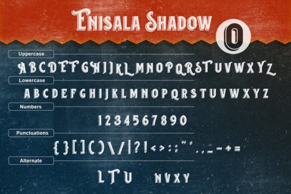 Enisala Font - Preview 2