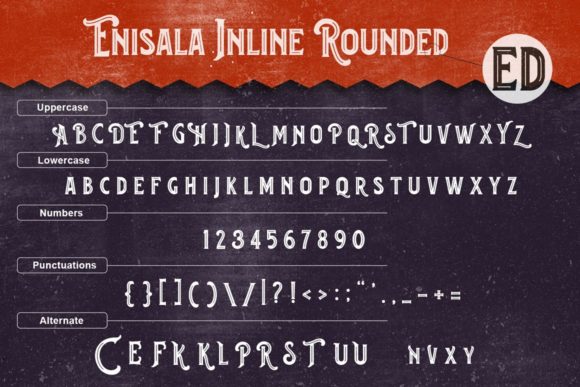 Enisala Font - Preview 5