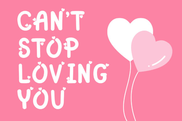 Heart Candy Font - Preview 1
